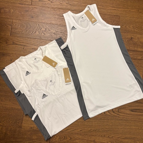 ADIDAS QUICKSET SLEEVELESS VOLLEYBALL JERSEY - Picture 6 of 11